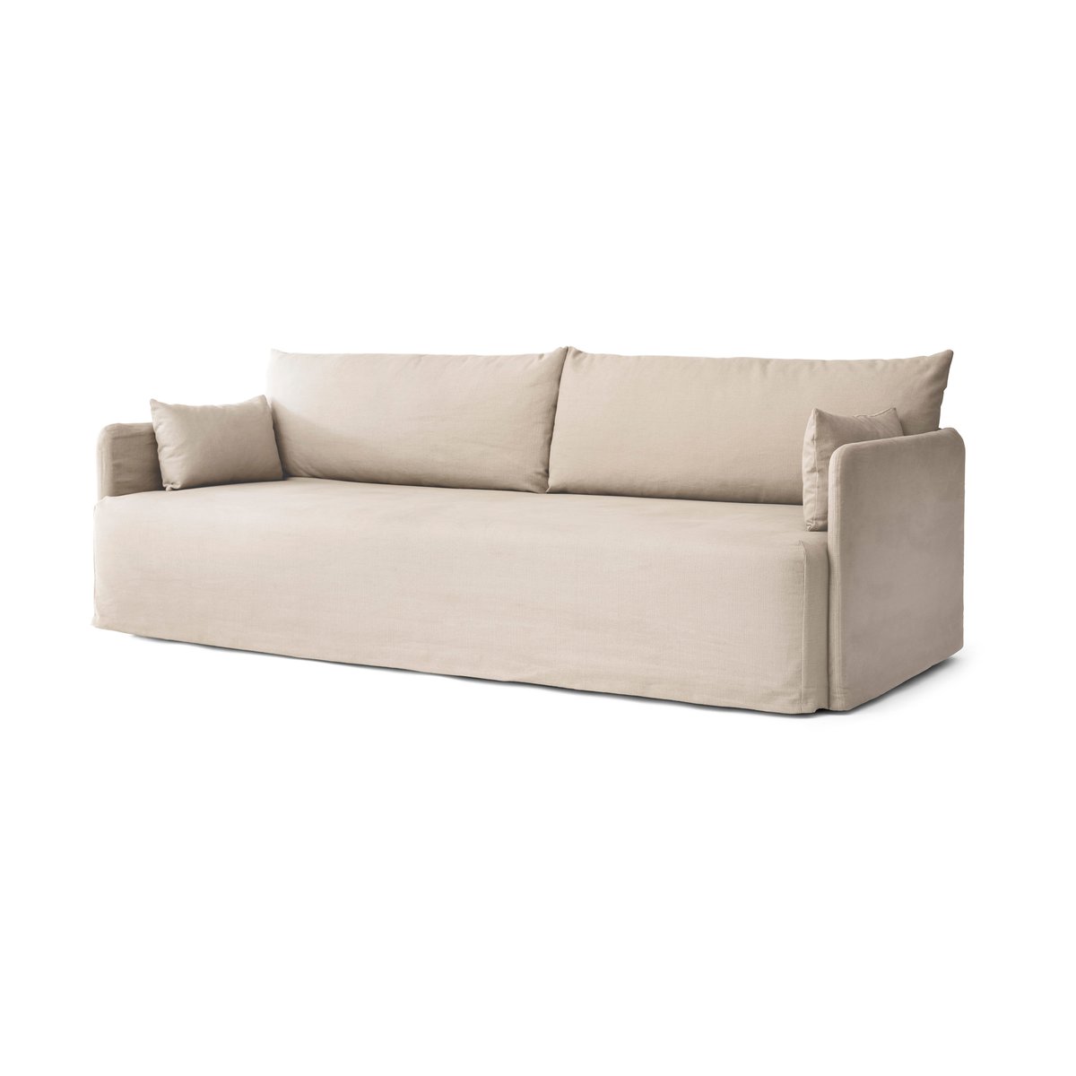 Audo Copenhagen Offset sofa 3-seats Logan Sand | Scandinavian Design | Sofas | Beige