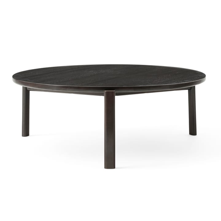 Passage coffee table Ø90 cm - Dark-coated oak - Audo Copenhagen