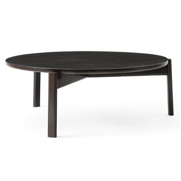 Passage coffee table Ø90 cm - Dark-coated oak - Audo Copenhagen