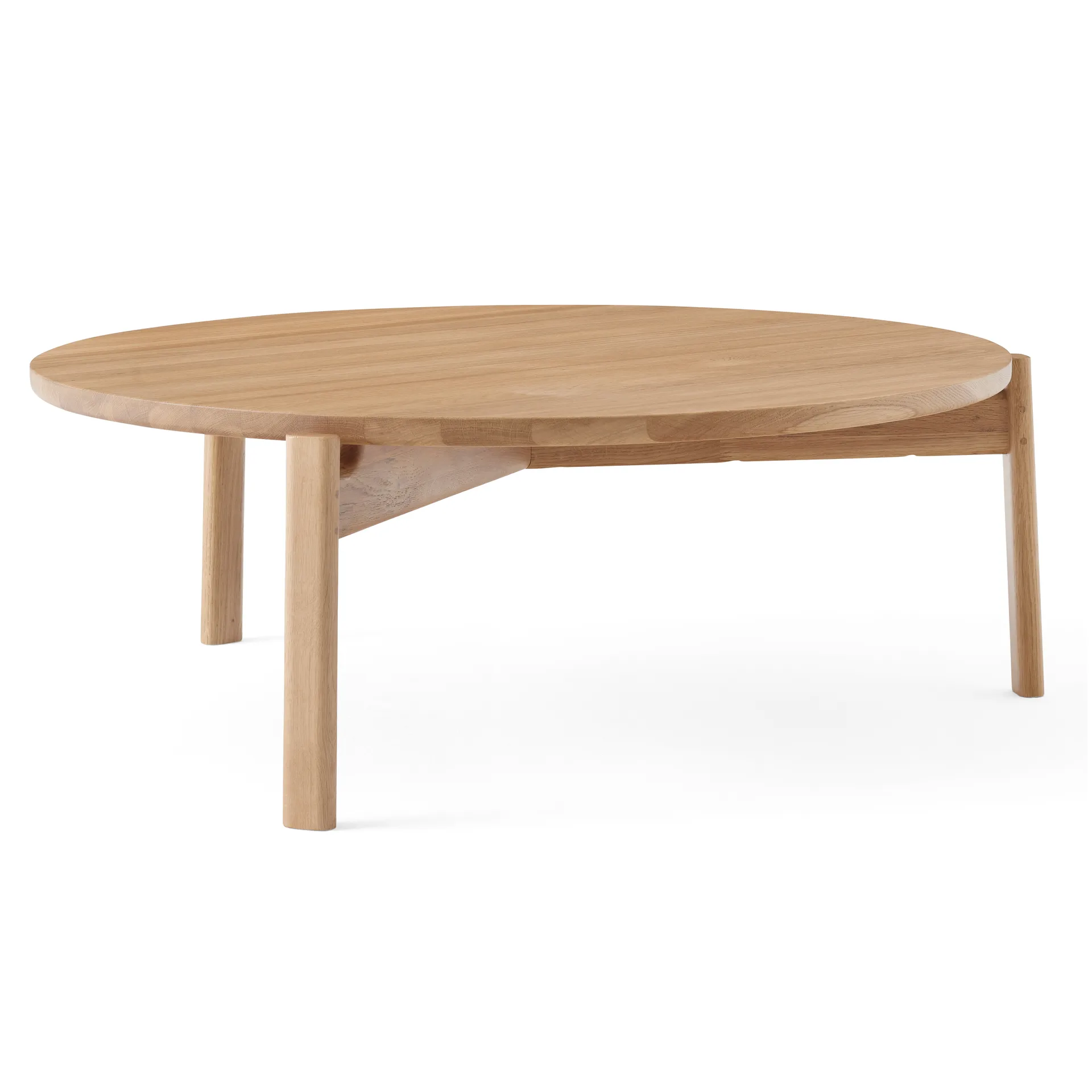 Passage coffee table Ø90 cm, Oak Audo Copenhagen