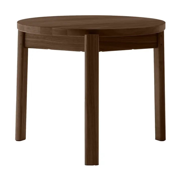 Passage coffee table - Dark stained oak, Ø50 cm - Audo Copenhagen