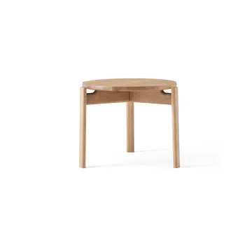Passage coffee table - Oak, Ø50 cm - Audo Copenhagen