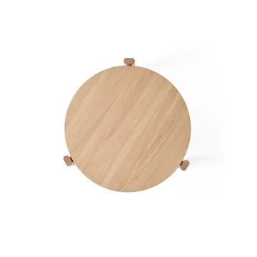Passage coffee table - Oak, Ø50 cm - Audo Copenhagen