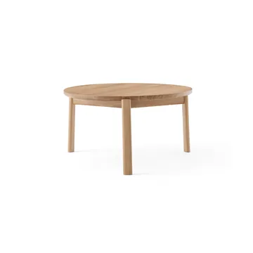 Passage coffee table - Oak, Ø70 cm - Audo Copenhagen