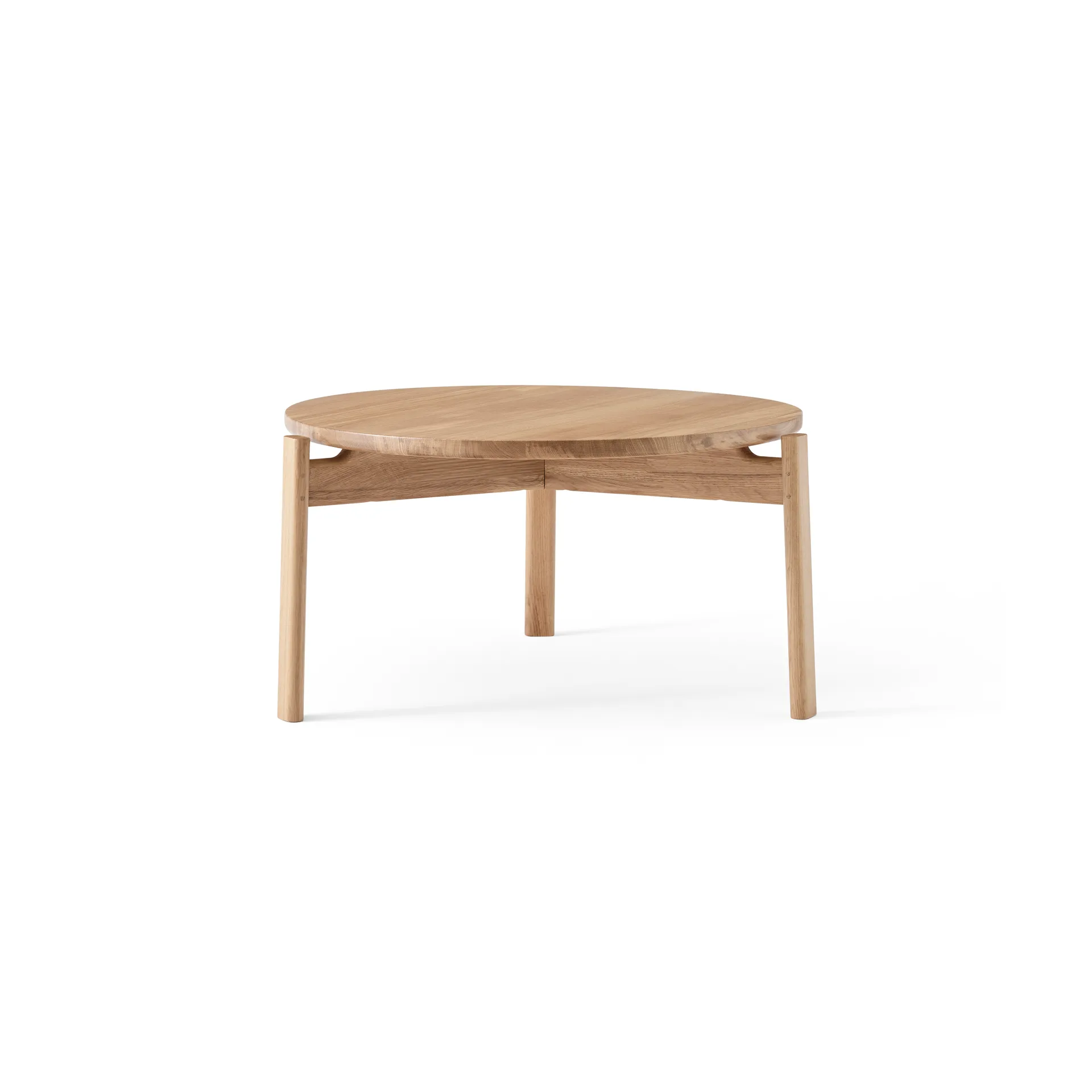 Passage coffee table, Oak, Ø70 cm Audo Copenhagen