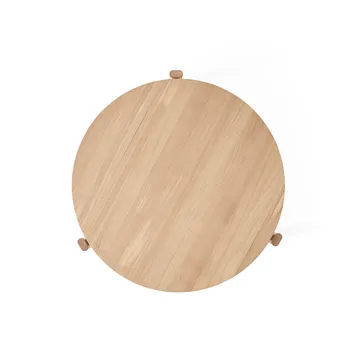 Passage coffee table - Oak, Ø70 cm - Audo Copenhagen