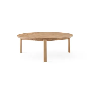 Passage coffee table - Oak, Ø90 cm - Audo Copenhagen