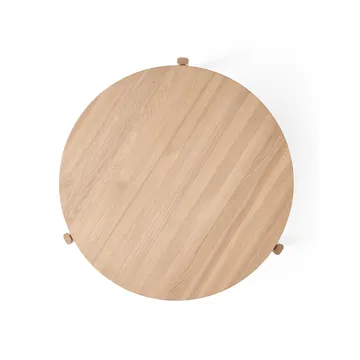 Passage coffee table - Oak, Ø90 cm - Audo Copenhagen