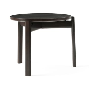 Passage coffee tableØ50 cm - Dark lacquered oak - Audo Copenhagen