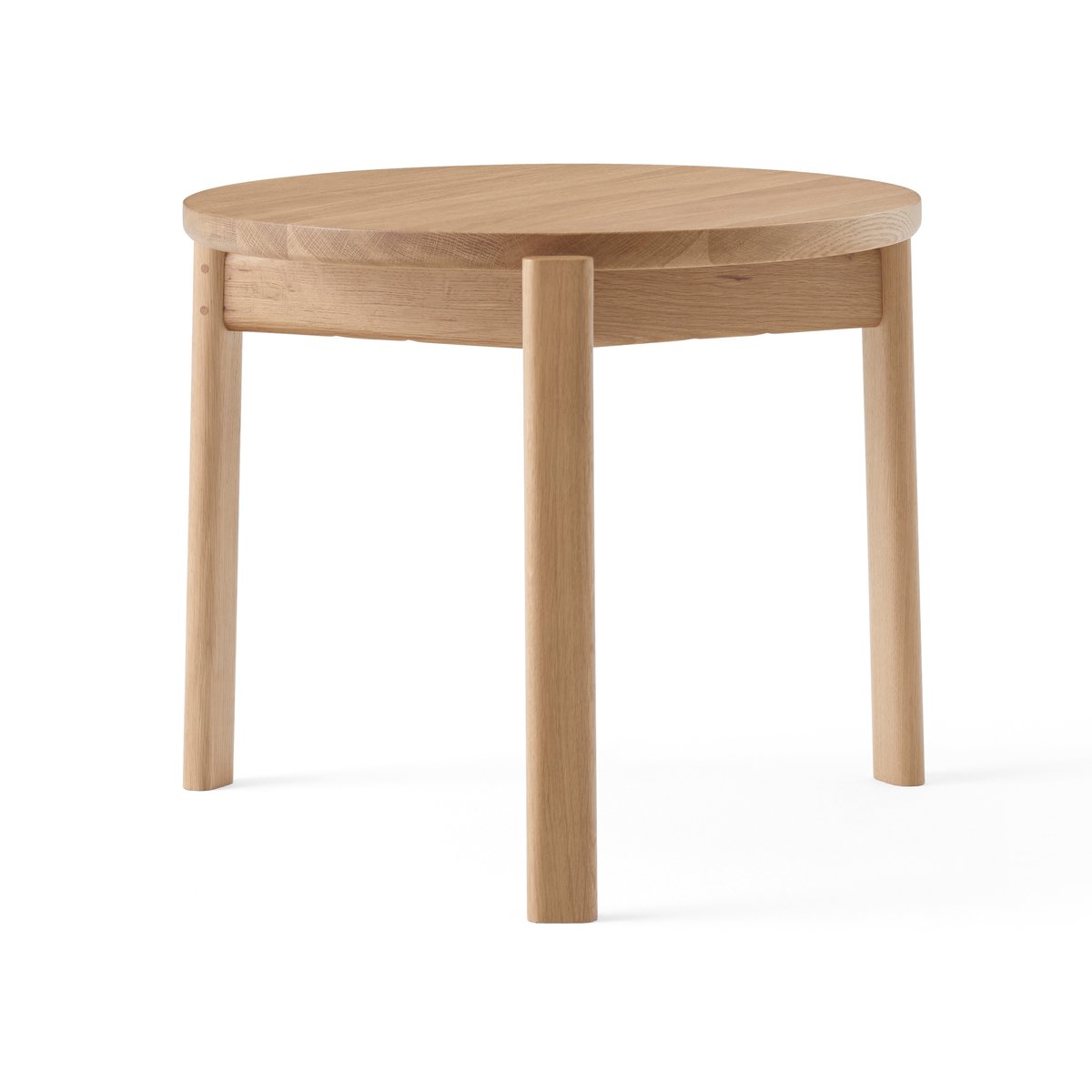 Audo Copenhagen Passage coffee tableØ50 cm Oak | Scandinavian Design | Coffee tables | Beige