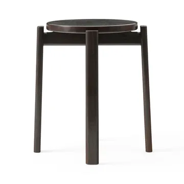 Passage stool - Dark lacquered oak - Audo Copenhagen