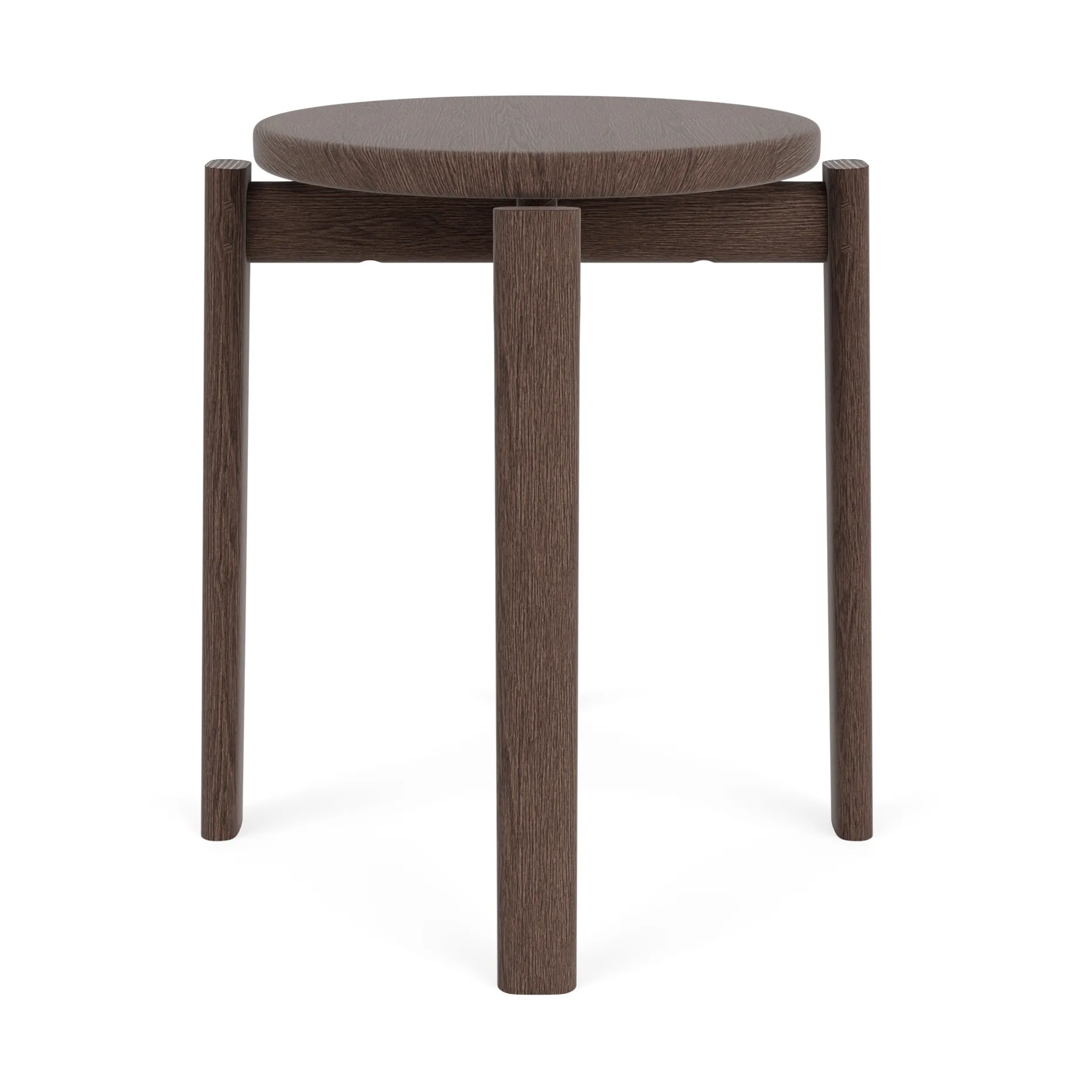 Passage stool, Dark stained oak Audo Copenhagen