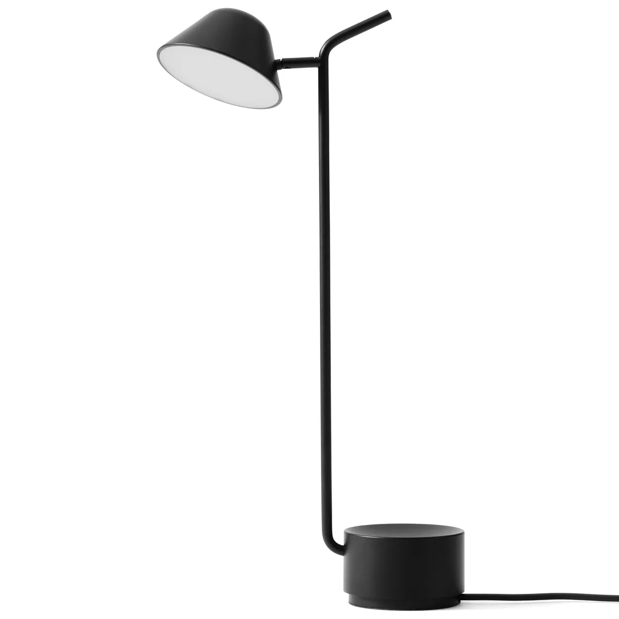 Audo Copenhagen Peek table lamp black | Scandinavian Design | Desk & table lamps | Black