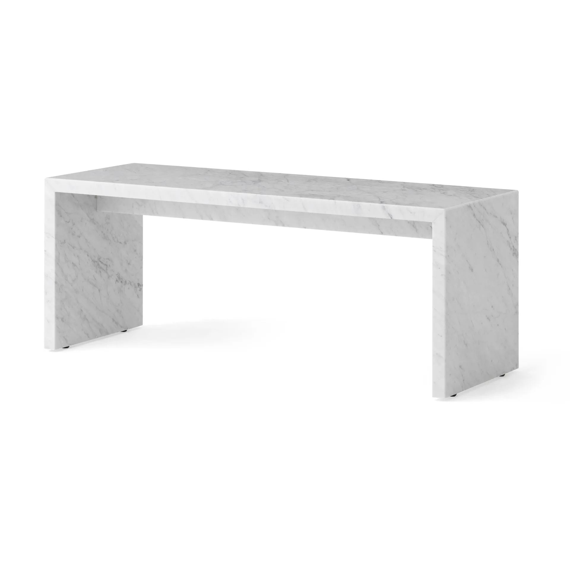 Plinth Bridge sidetable, Carrara Audo Copenhagen
