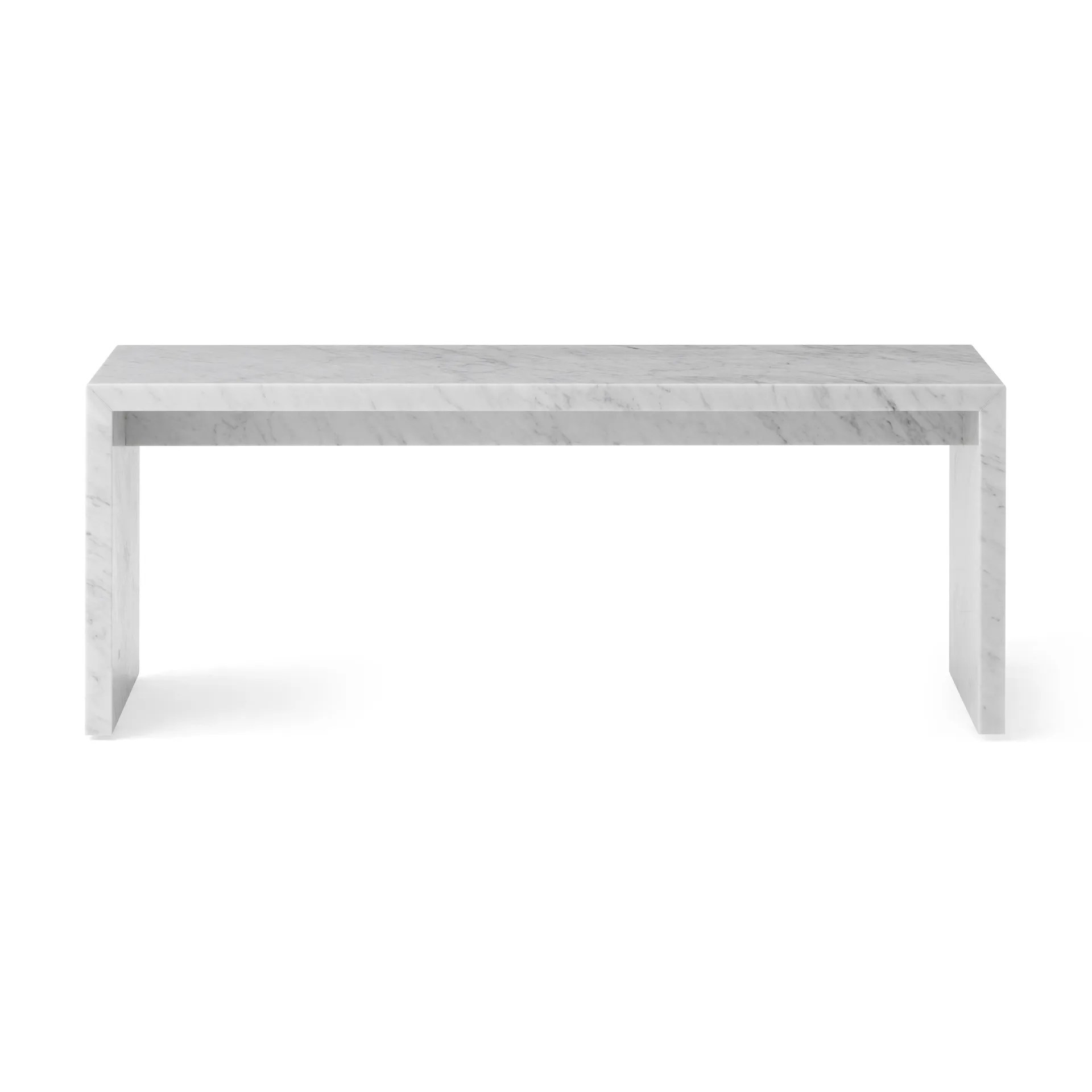 Plinth Bridge sidetable, Carrara Audo Copenhagen