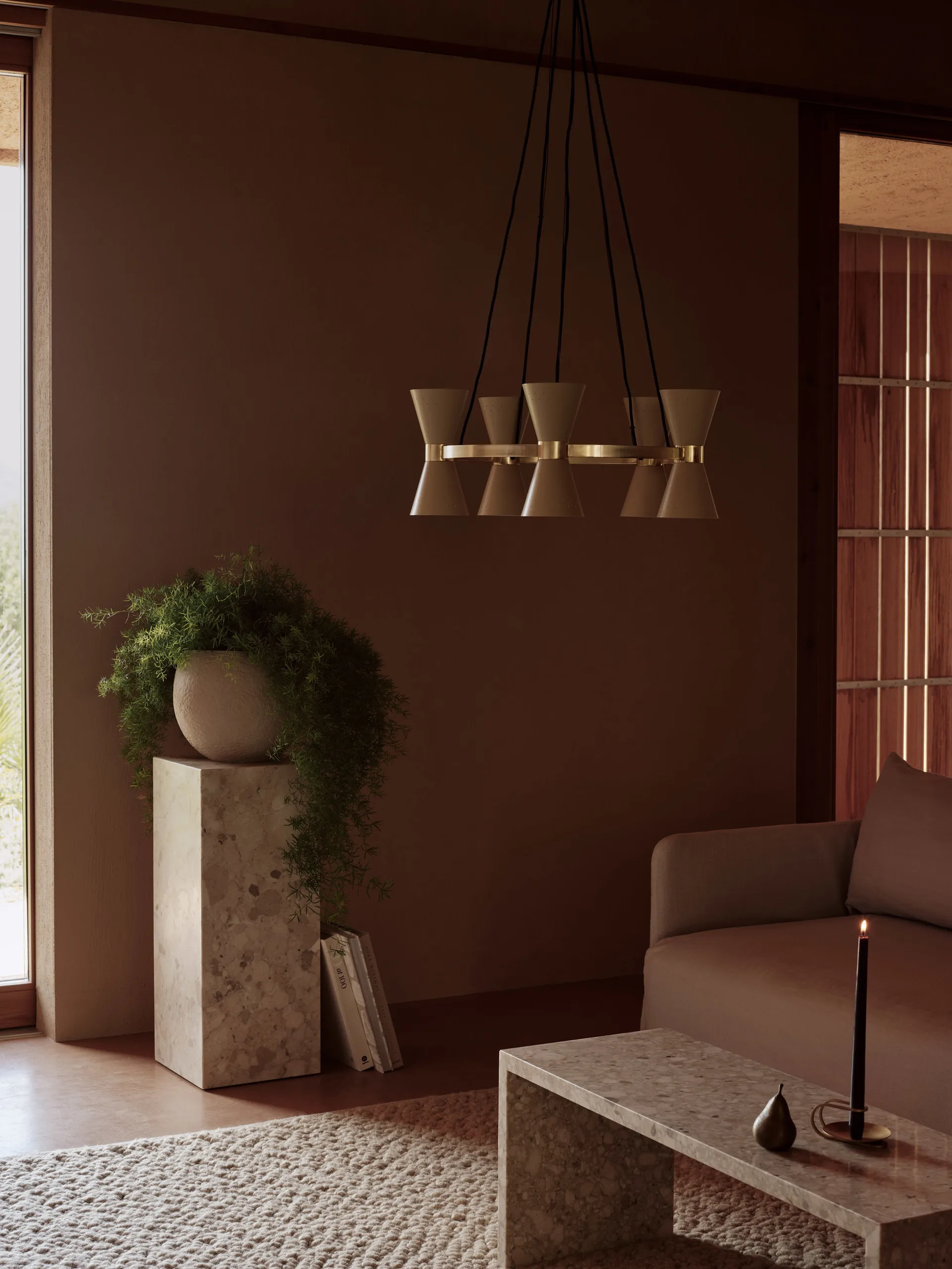 Plinth Bridge sidetable, Kunis Breccia Audo Copenhagen