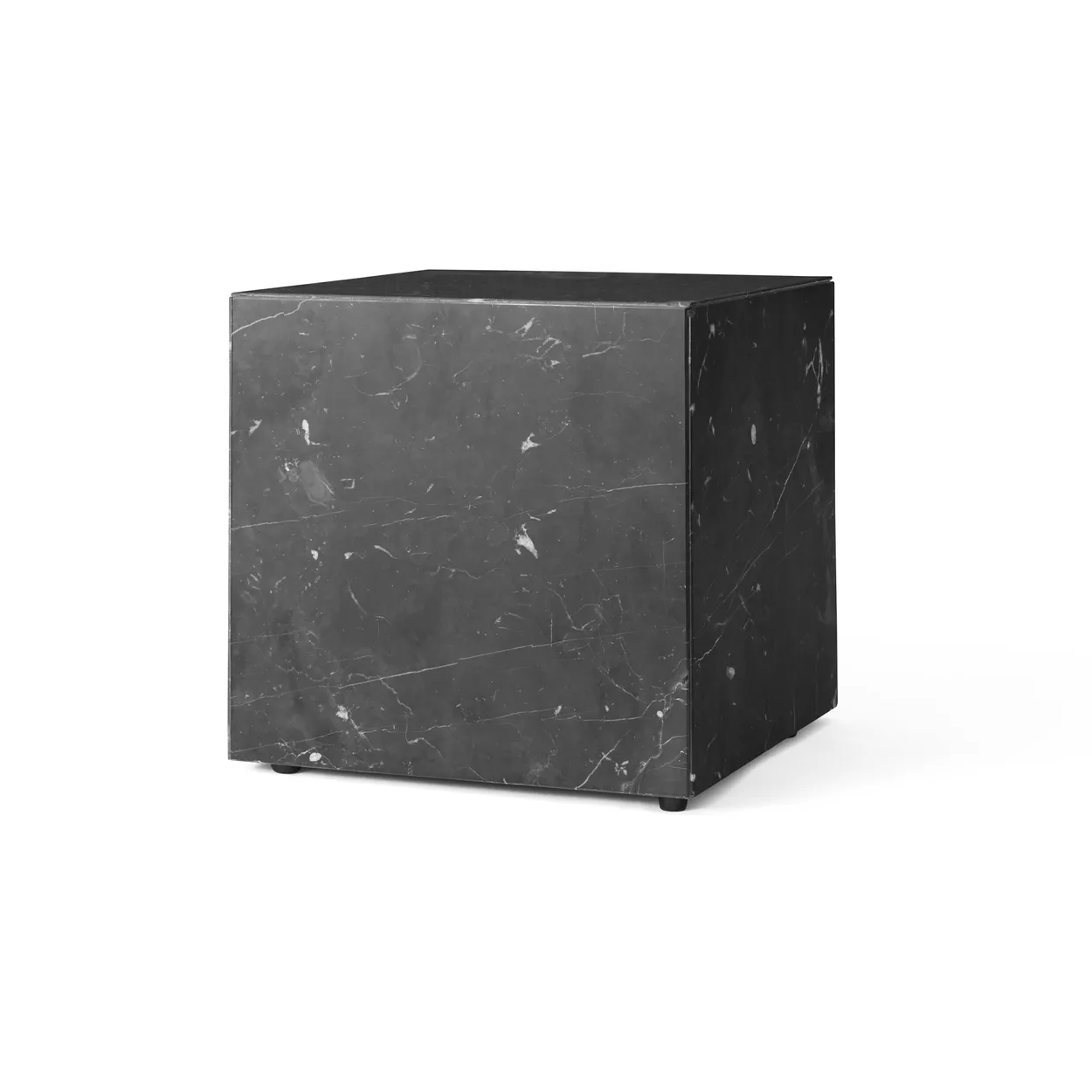 Audo Copenhagen Plinth coffee table Black, cube | Scandinavian Design | Coffee tables | Black
