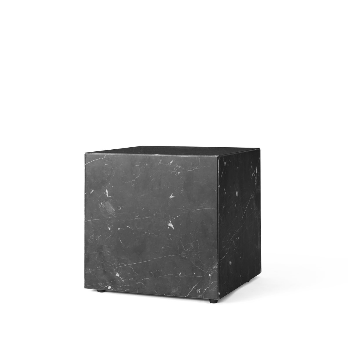 Audo Copenhagen Plinth coffee table Black, cube | Scandinavian Design | Coffee tables | Black