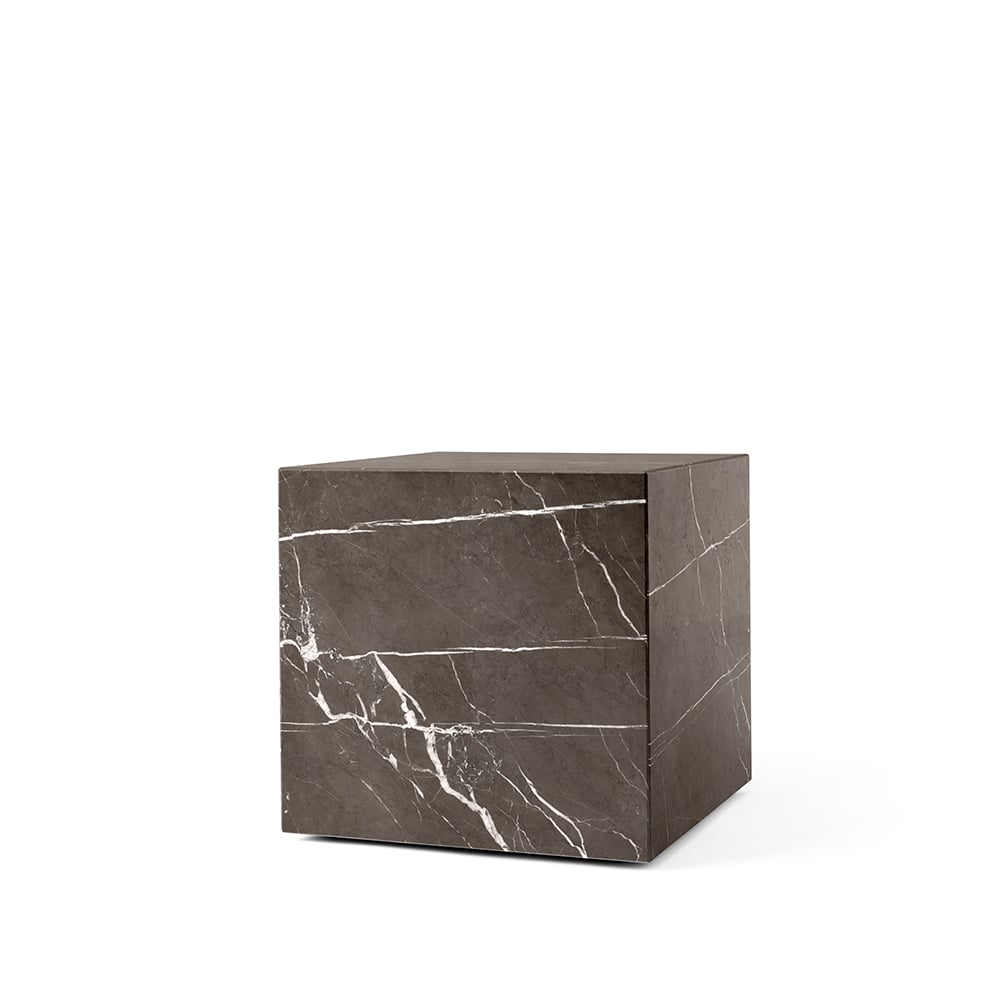 Audo Copenhagen Plinth coffee table Brown, cube | Scandinavian Design | Coffee tables | Brown