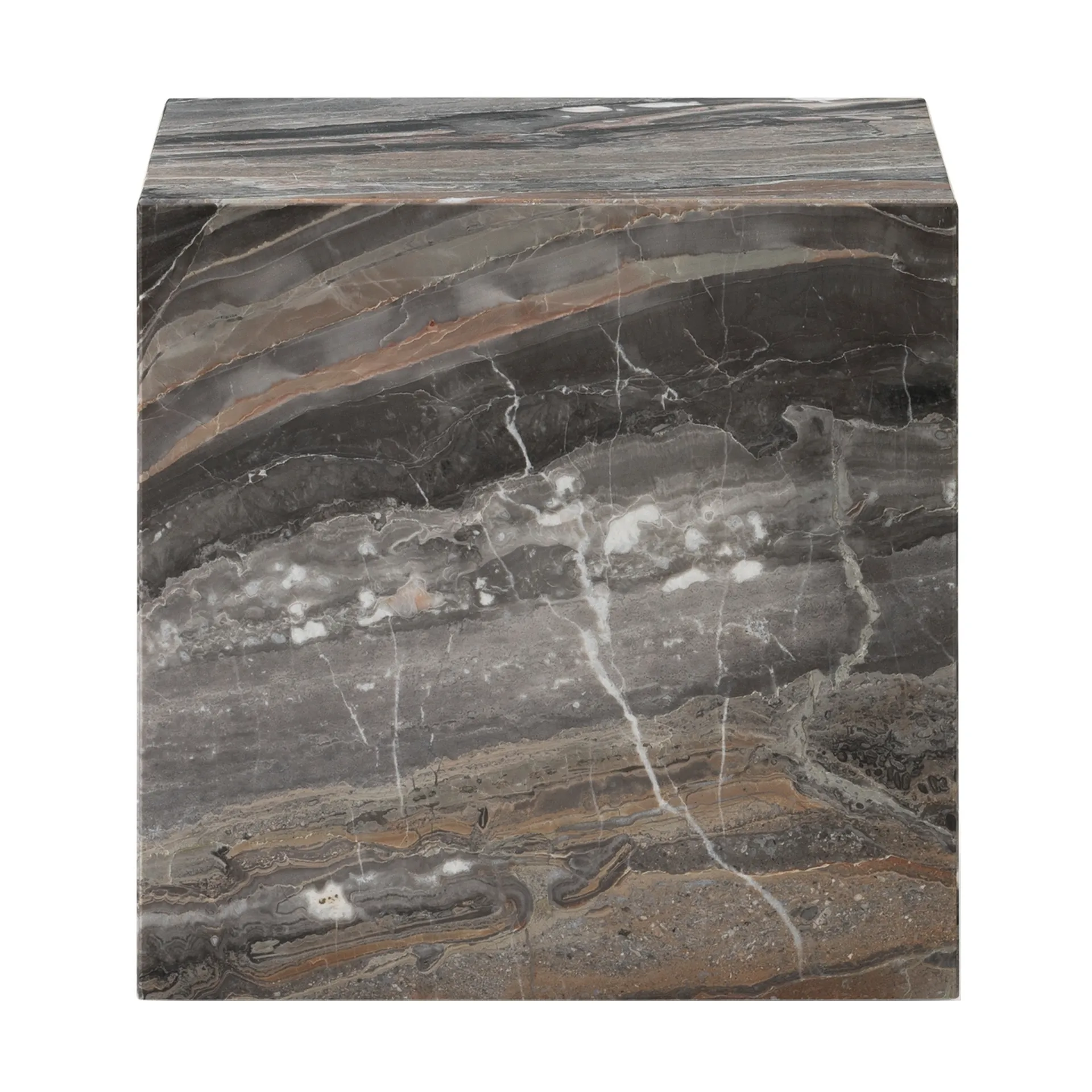 Plinth coffee table, Grey galaxy, cube Audo Copenhagen