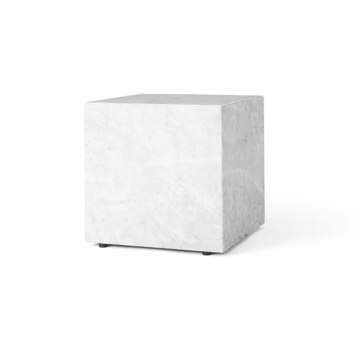 Plinth coffee table - White, cube - Audo Copenhagen