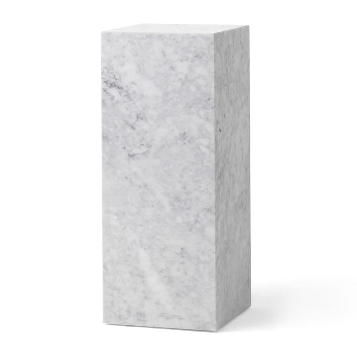 Plinth Pedestal pedestal - Carrara - Audo Copenhagen