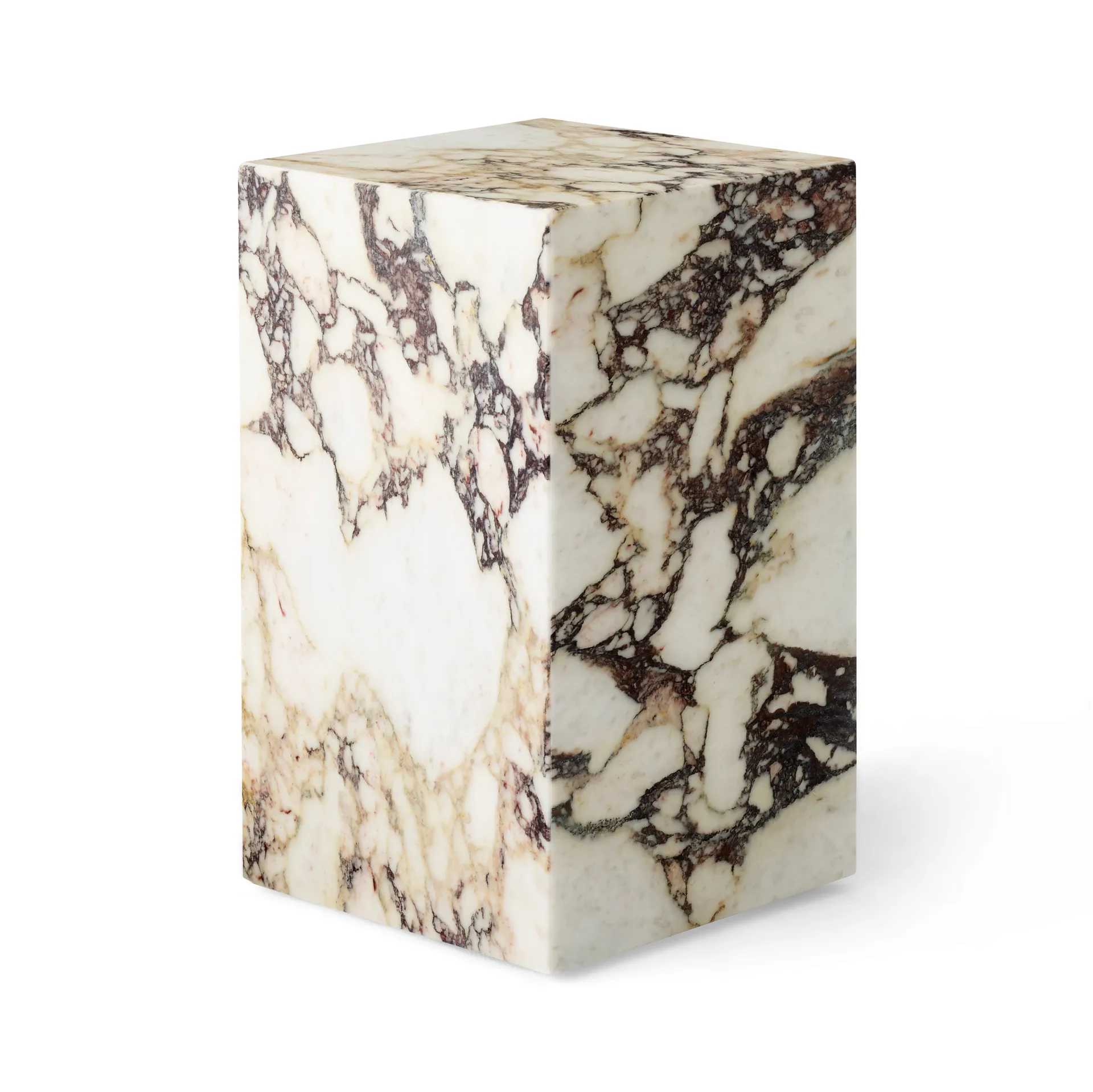 Plinth tall sidetable 30x30x51 cm, Multi rose Audo Copenhagen