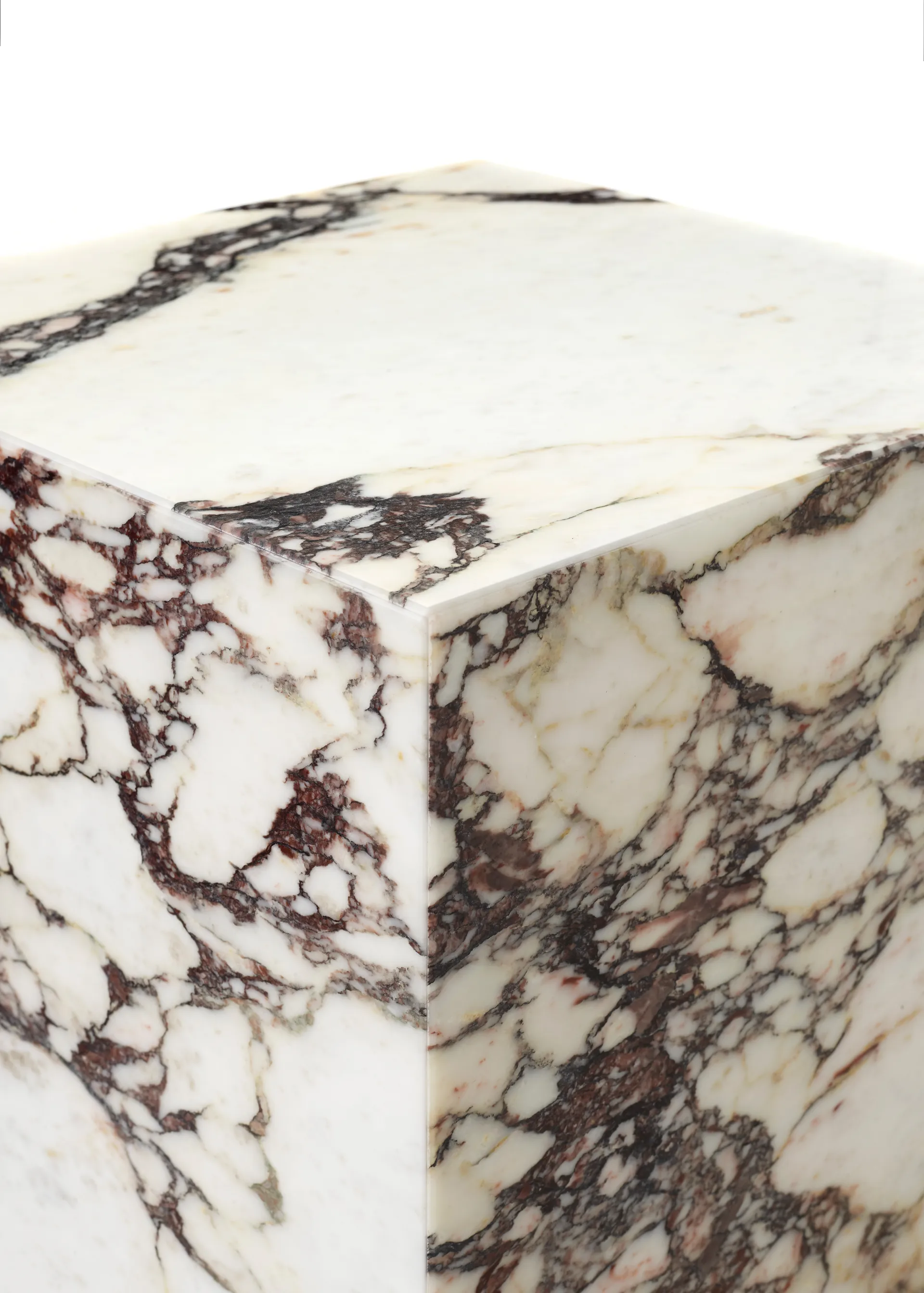 Plinth tall sidetable 30x30x51 cm, Multi rose Audo Copenhagen