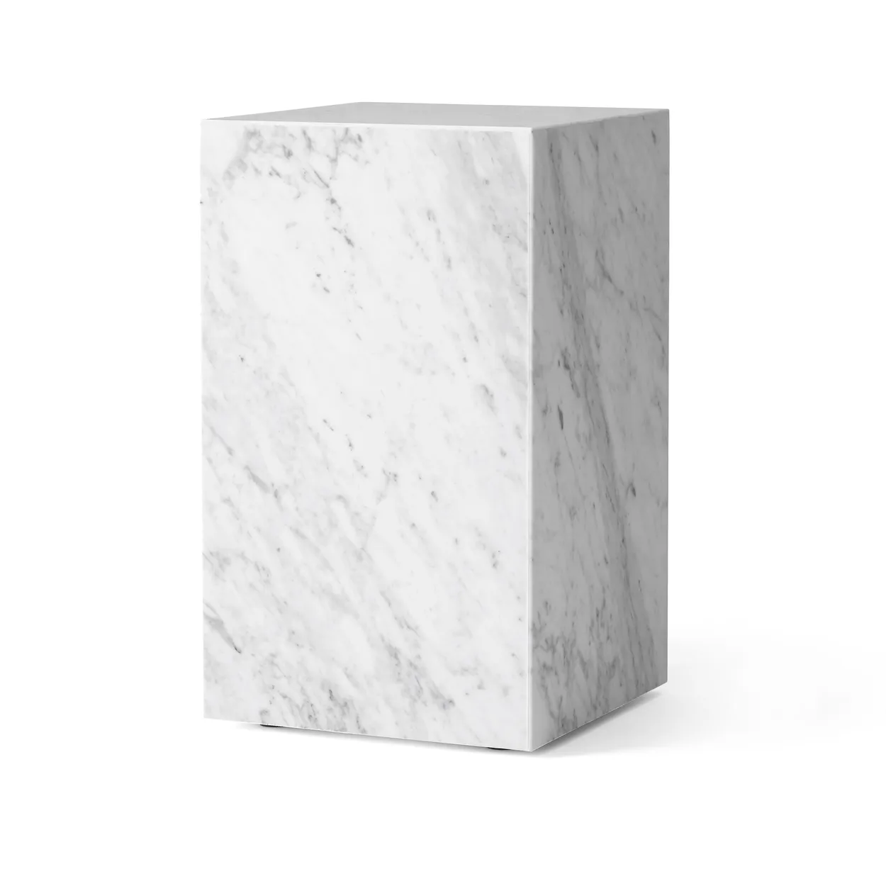 Audo Copenhagen Plinth tall sidetable 30x30x51 cm White
