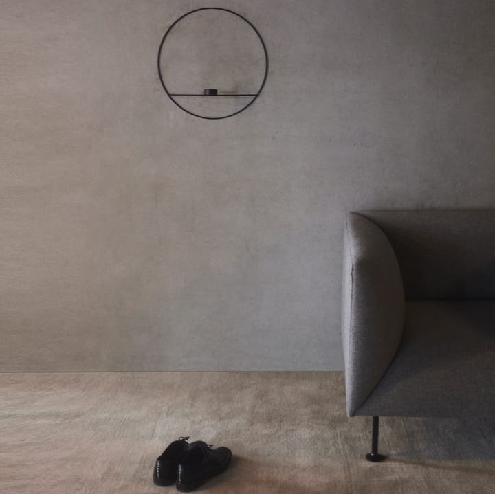 POV circle large tea light holder - black - Audo Copenhagen