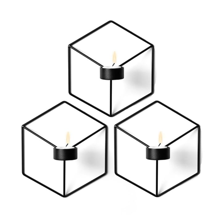 Pov wall candle 3-pack black Audo Copenhagen