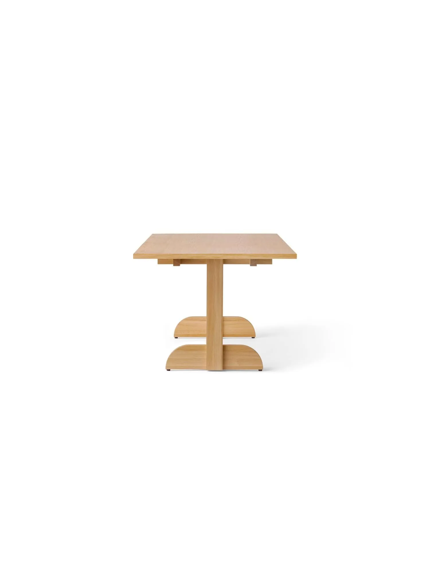 Puffin Dining Table oak veneer natural, Natural oak veneer, 200x95 cm Audo Copenhagen