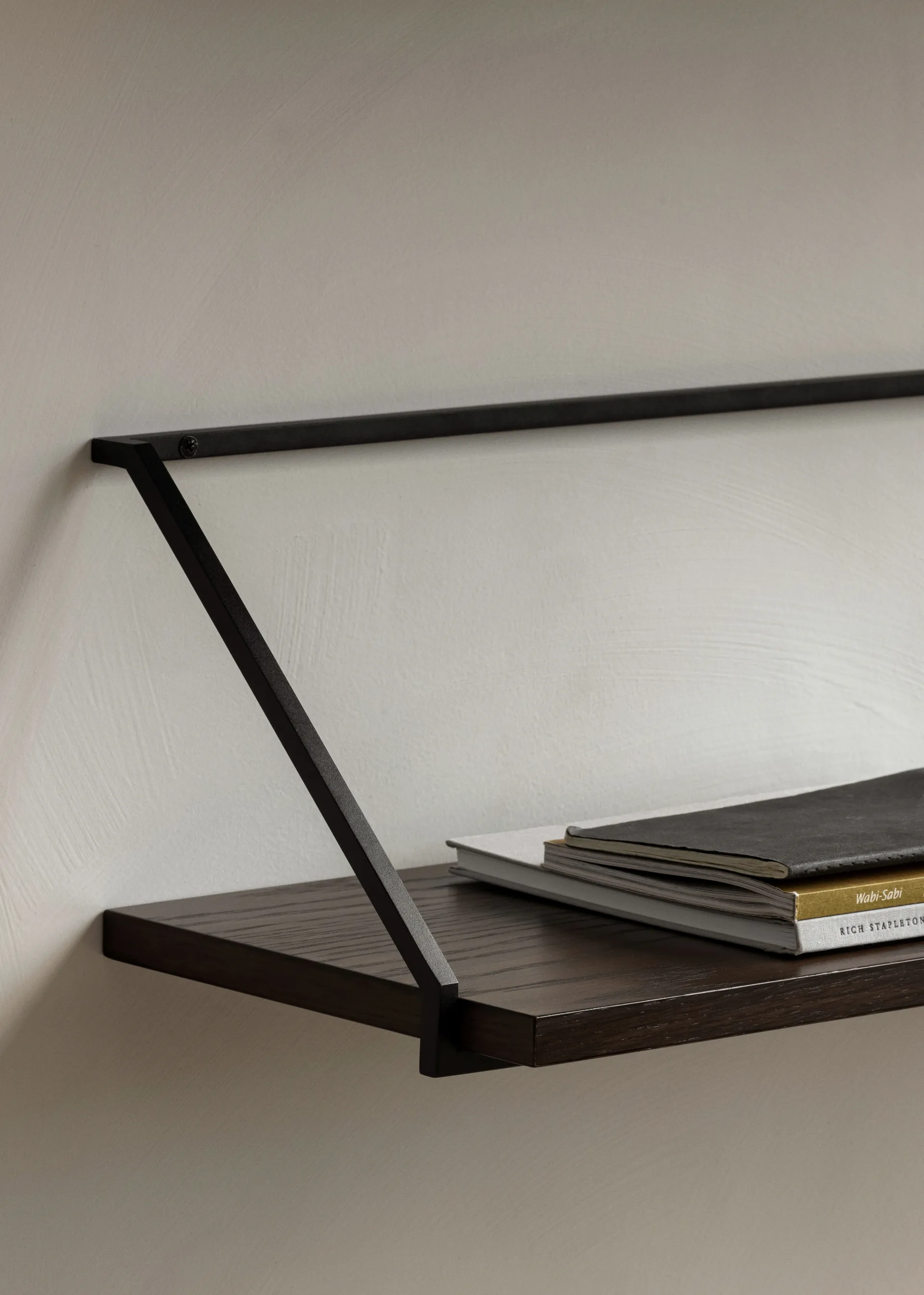 Rail hylla, Dark stained oak Audo Copenhagen