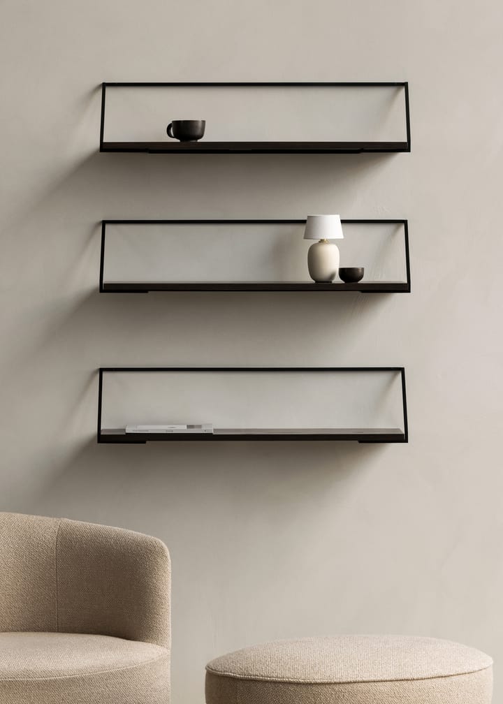 Rail hylla, Dark stained oak Audo Copenhagen
