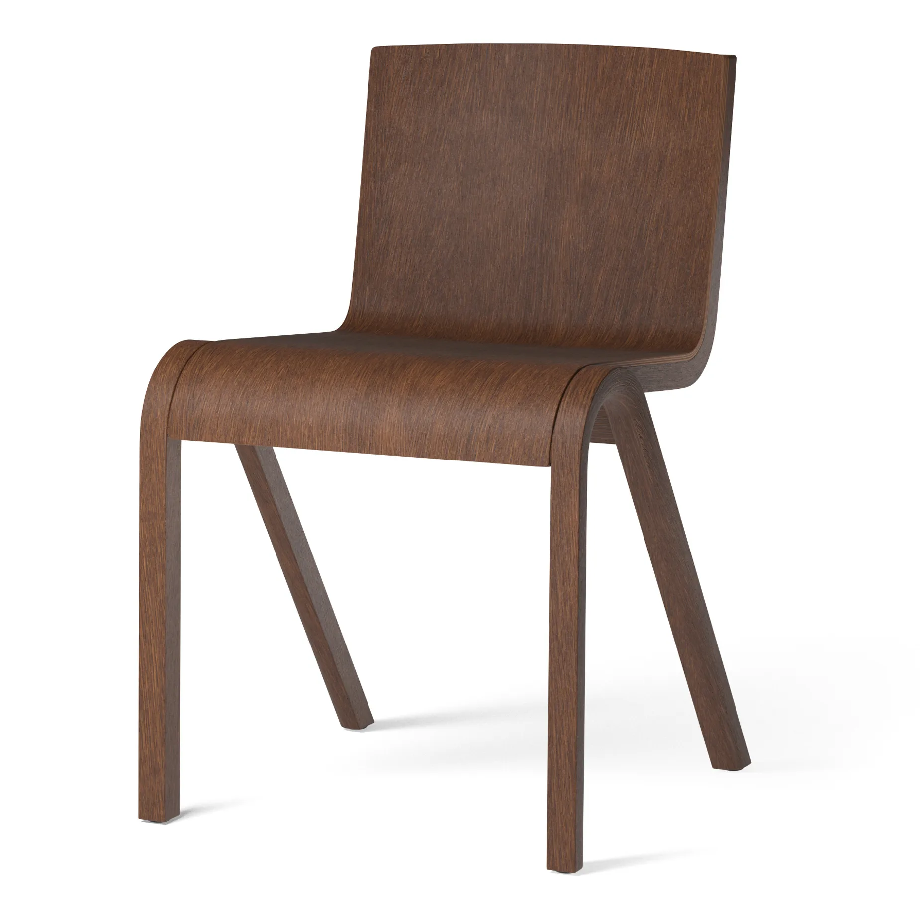 Ready dining chairs, Red stained oak Audo Copenhagen