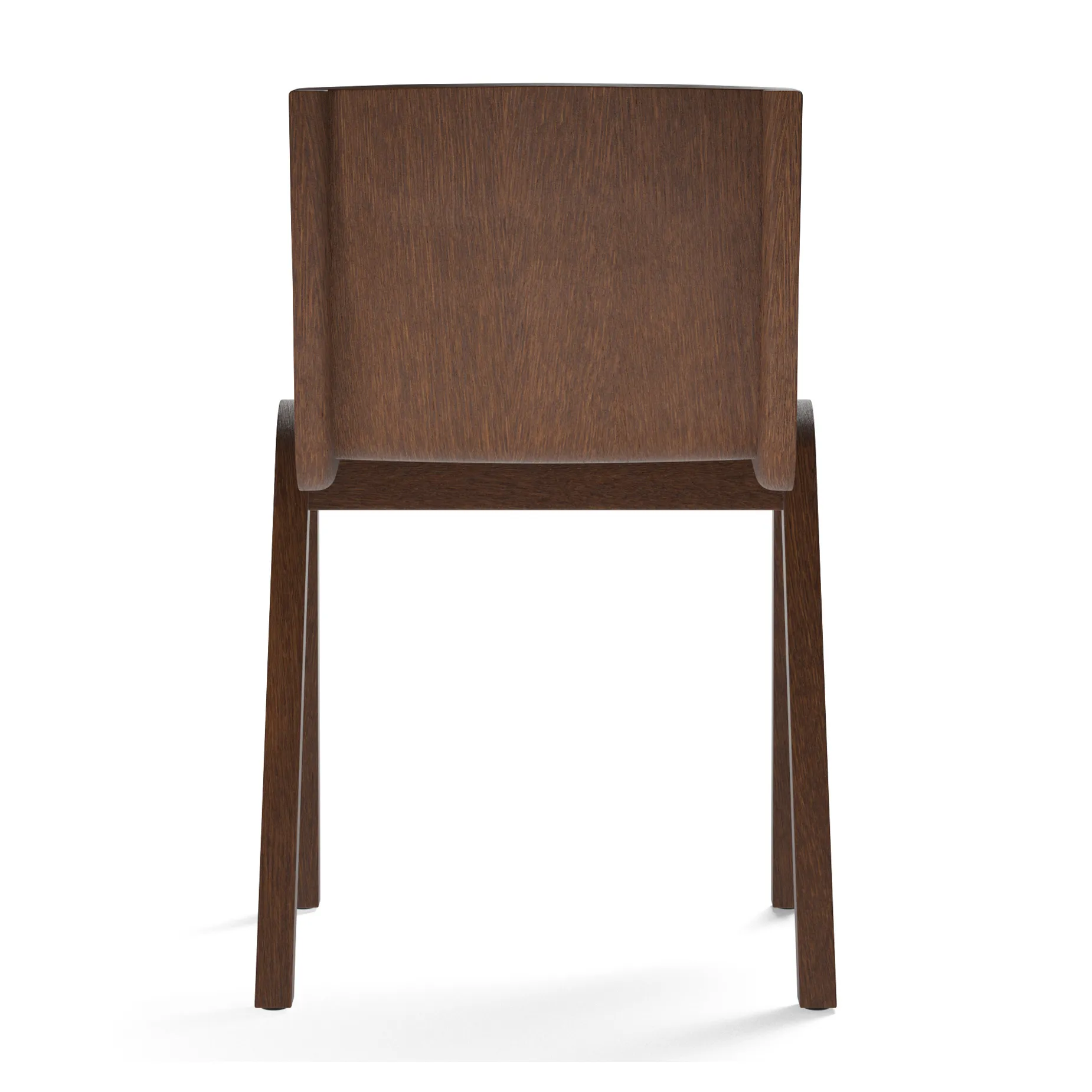 Ready dining chairs, Red stained oak Audo Copenhagen