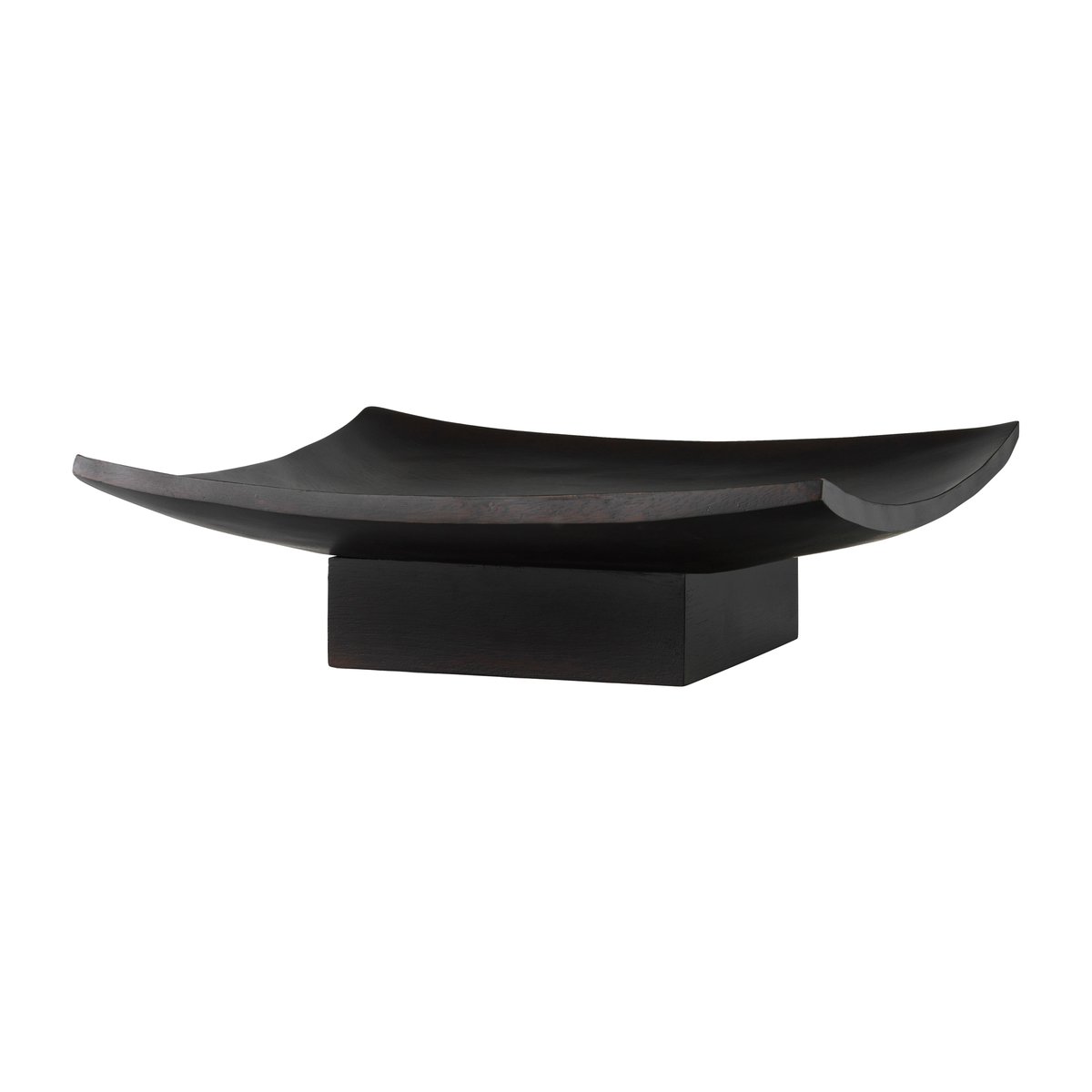 Audo Copenhagen Relevé decorative plate. Acacia | Scandinavian Design | Decorative bowls | Brown