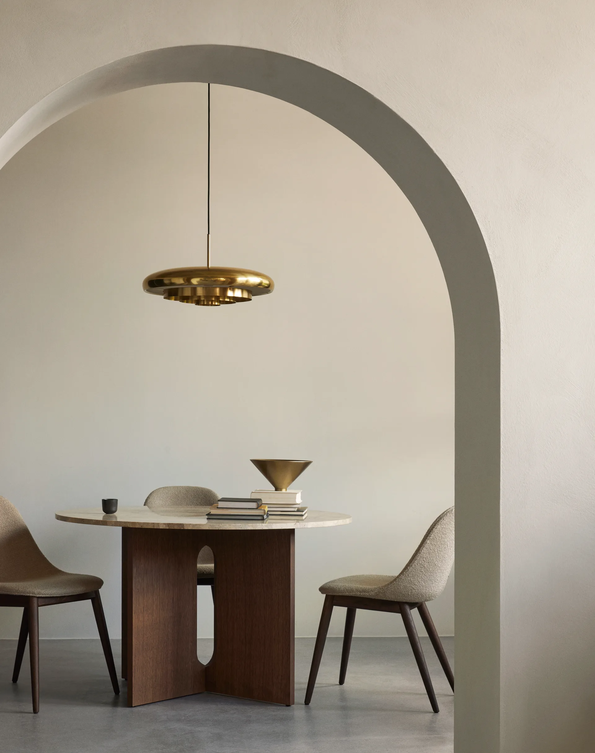 Resonant pendant lamp Ø53 cm, Brass Audo Copenhagen