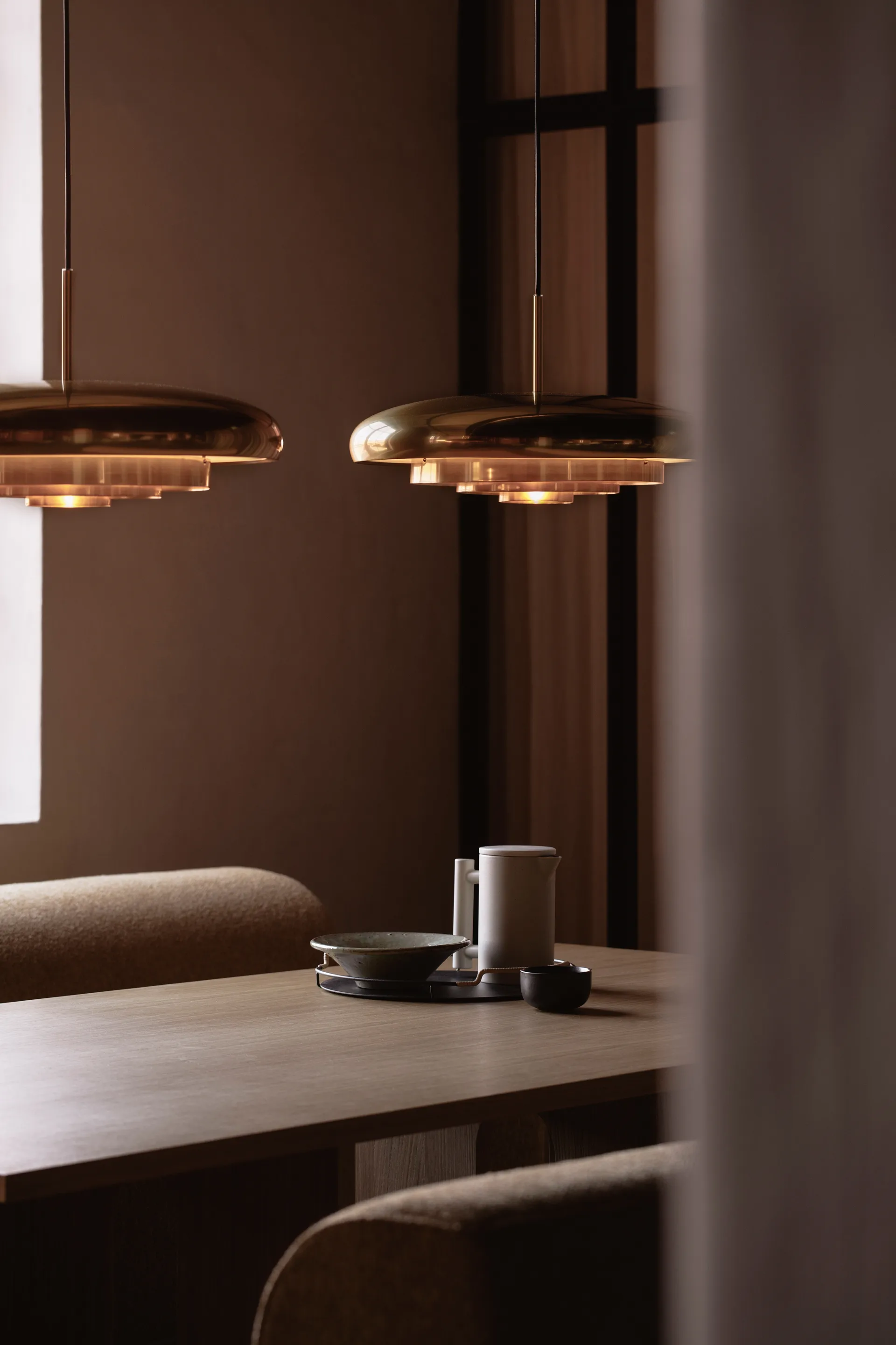 Resonant pendant lamp Ø53 cm, Brass Audo Copenhagen