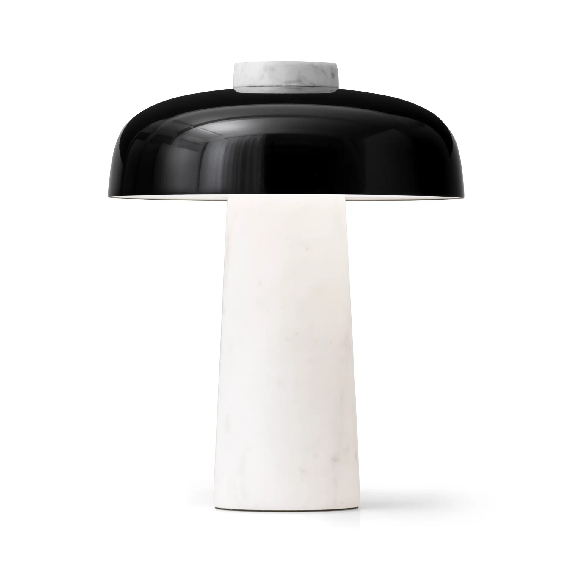 Reverse table lamp 30 cm, Carrara-black Audo Copenhagen