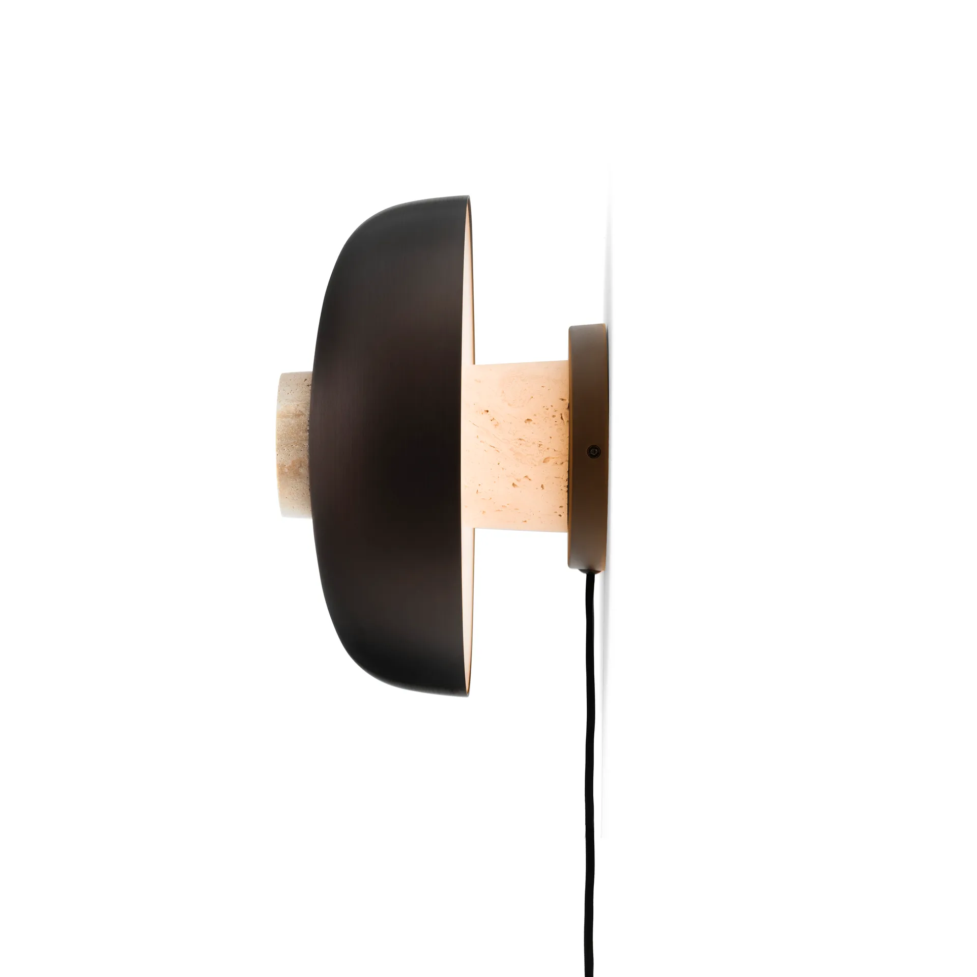Reverse wall lamp, Bronzed aluminium Audo Copenhagen