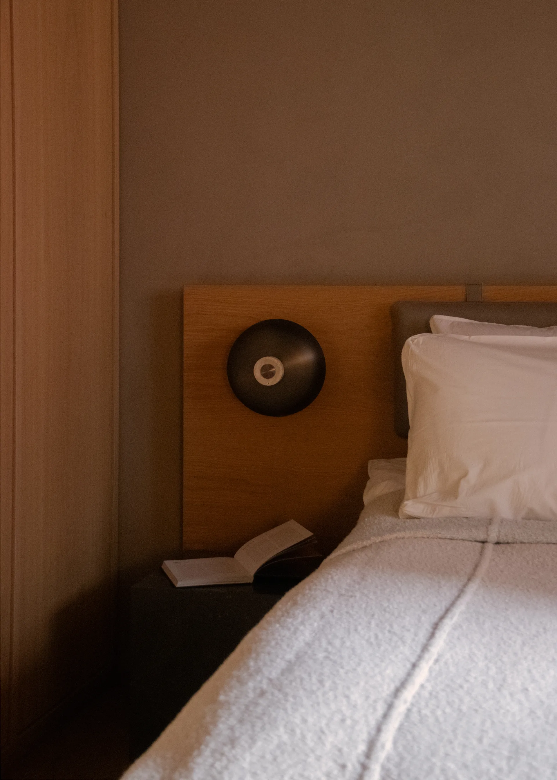 Reverse wall lamp fixed installation, Bronzed aluminium Audo Copenhagen