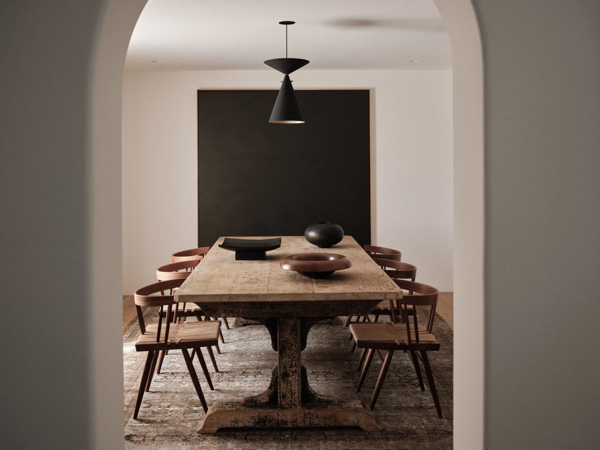 Round bowl Ø42 cm, Beechwood Audo Copenhagen