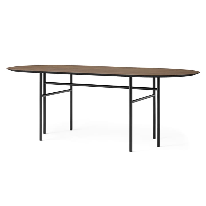 Snaregade table oval - Black-dark stained oak - Audo Copenhagen