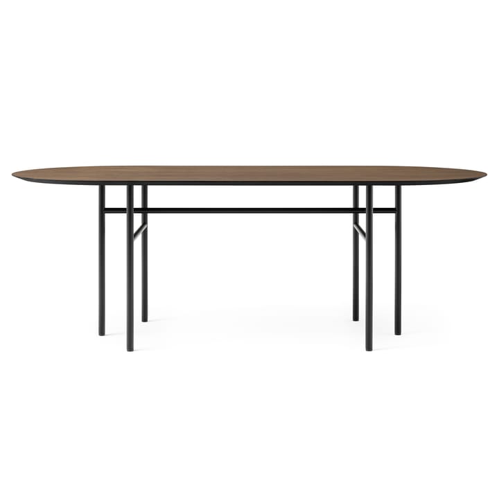 Snaregade table oval - Black-dark stained oak - Audo Copenhagen