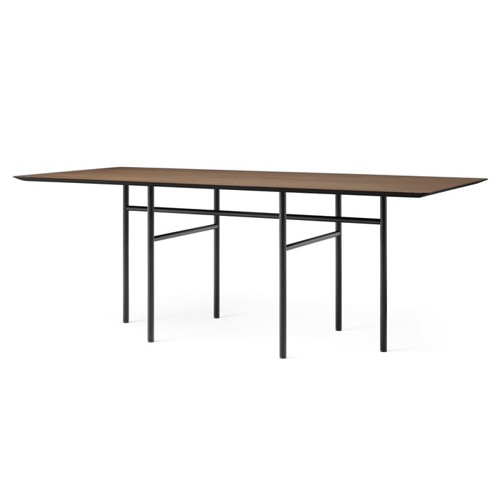 Snaregade table rectangular - Black-dark stained oak - Audo Copenhagen