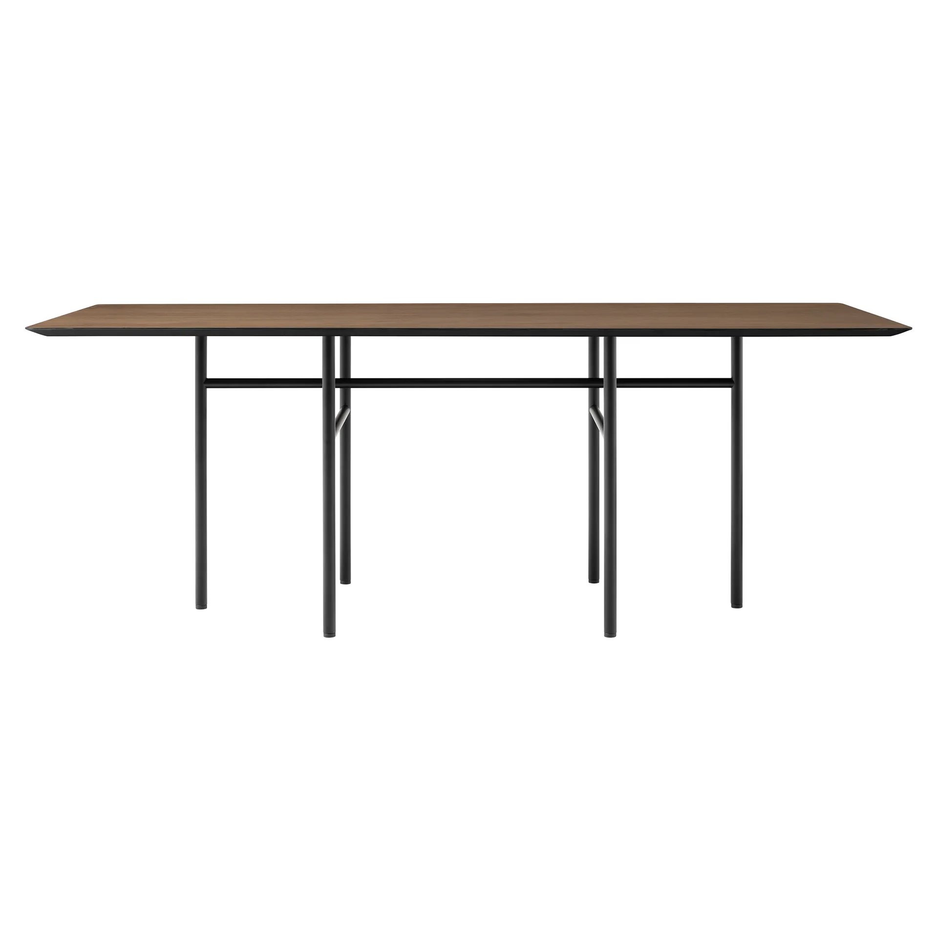 Snaregade table rectangular, Black-dark stained oak Audo Copenhagen
