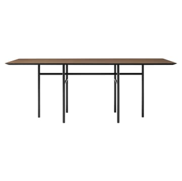 Snaregade table rectangular - Black-dark stained oak - Audo Copenhagen