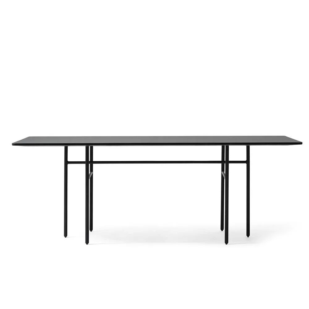 Audo Copenhagen Snaregade table rectangular Black | Scandinavian Design | Dining tables | Black