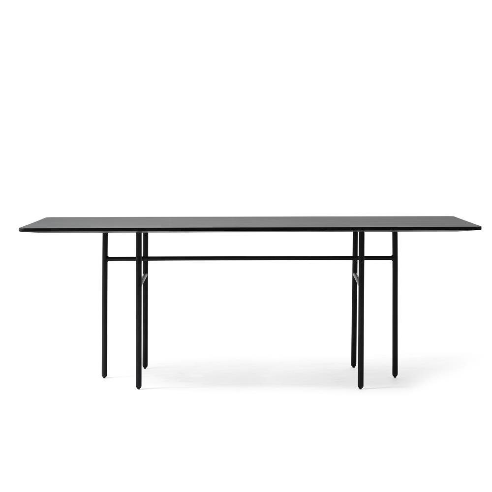 Audo Copenhagen Snaregade table rectangular Black | Scandinavian Design | Dining tables | Black